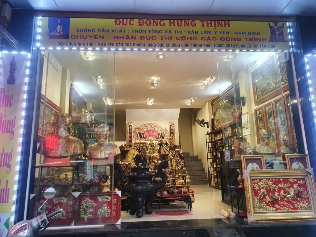 CEO Trần Đình Hưng với mong mỏi phát triển làng nghề đúc đồng Ý Yên, Nam Định CEO Trần Đình Hưng với mong mỏi phát triển làng nghề đúc đồng Ý Yên, Nam Định