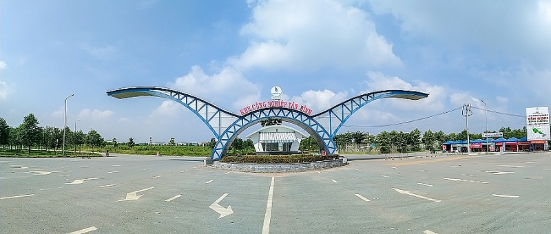 Cổng ngoài KCN Tân Bình, tỉnh BÌnh Dương