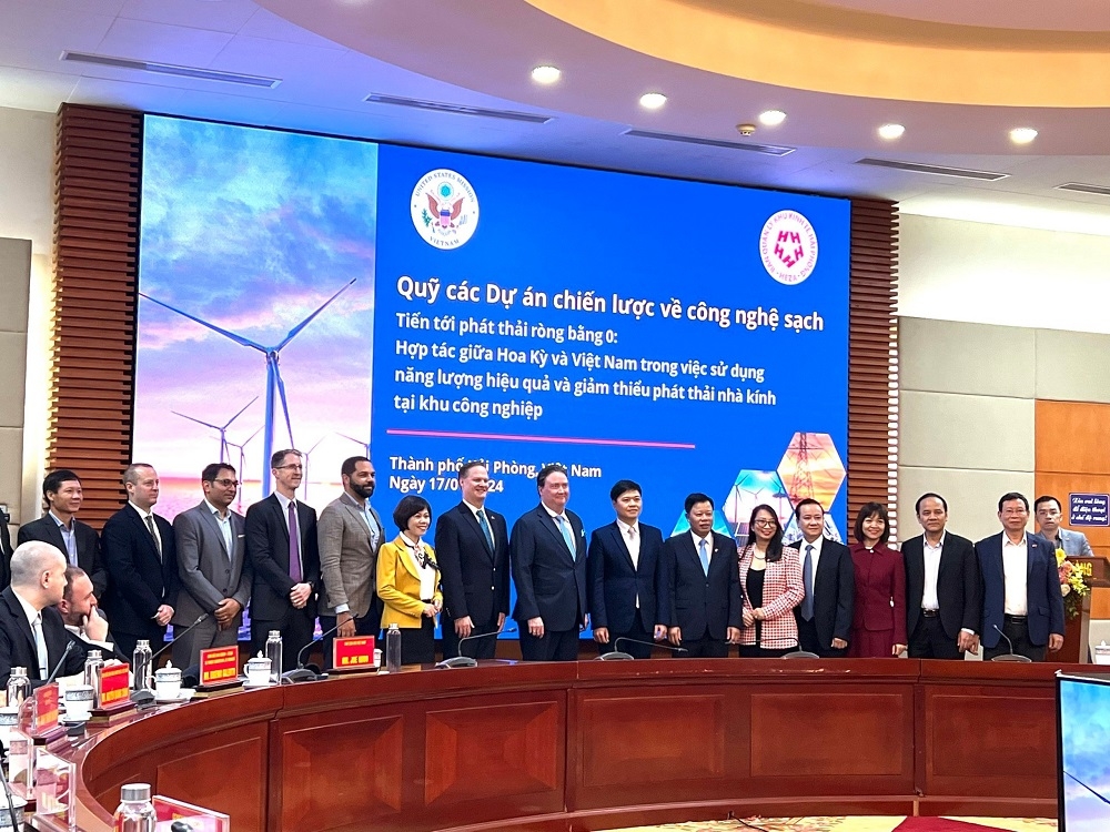 Hải Phòng- Hoa Kỳ chung tay tìm giải pháp giảm phát thải carbon trong sản xuất công nghiệp tại TP. Hải Phòng