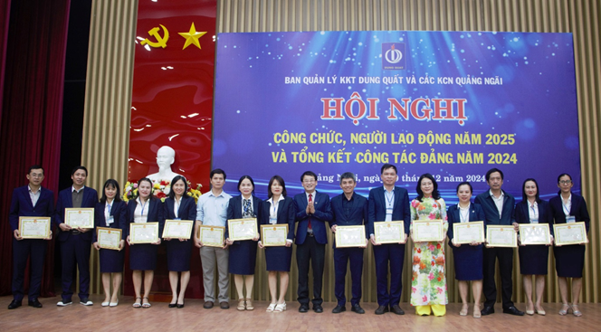 Ban Quản lý khu kinh tế Dung Quất và các khu công nghiệp Quảng Ngãi: Hoàn thành toàn diện nhiệm vụ quản lý và phát triển KKT, KCN năm 2024