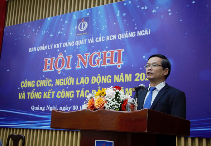 Ban Quản lý khu kinh tế Dung Quất và các khu công nghiệp Quảng Ngãi: Hoàn thành toàn diện nhiệm vụ quản lý và phát triển KKT, KCN năm 2024