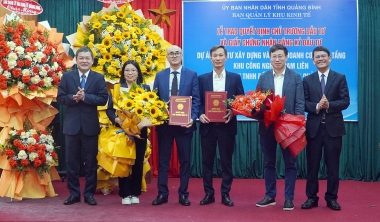 Quảng Bình có thêm KCN Cam Liên quy mô quy mô 450ha với tổng vốn đầu tư hơn 2.200 tỷ đồng