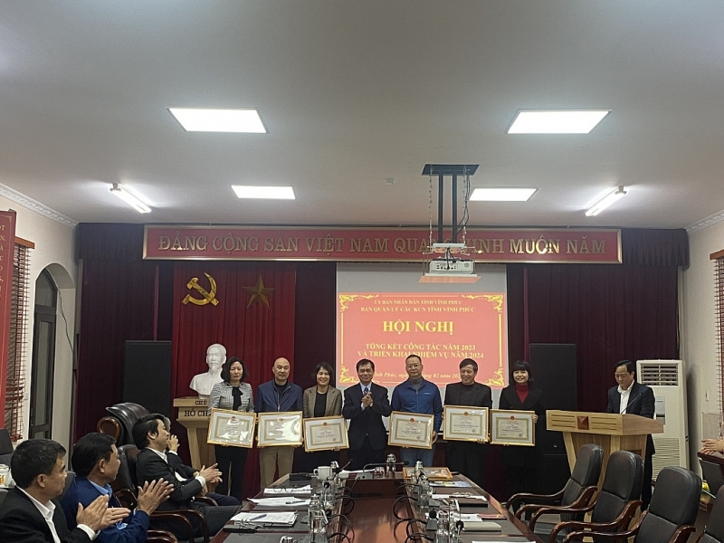 Ban Quản lý các KCN Vĩnh Phúc hoàn thành thắng lợi nhiệm vụ phát triển các KCN năm 2023 Ban Quản lý các KCN Vĩnh Phúc hoàn thành thắng lợi nhiệm vụ phát triển các KCN năm 2023