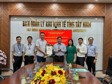 Khu công nghiệp Phước Đông, tỉnh Tây Ninh tiếp tục đón dự án FDI quy mô 150 triệu USD