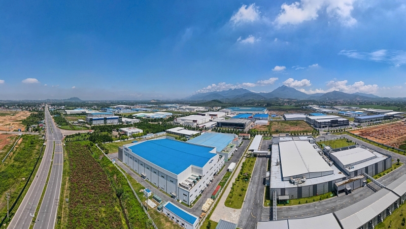 Toàn cảnh KCN Bá Thiện 2