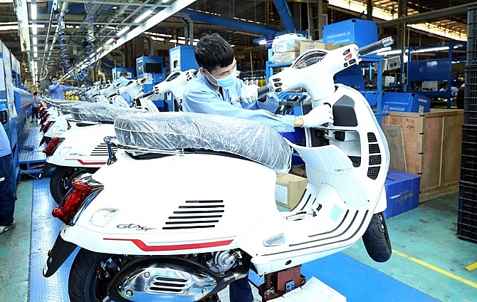 Công ty Piaggio Việt Nam tại KCN Bình Xuyên, tỉnh Vĩnh Phúc