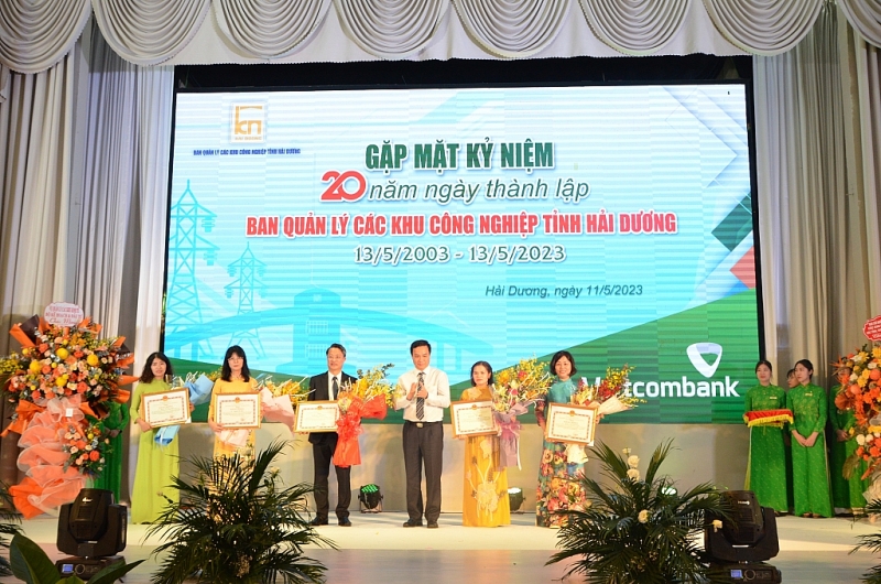Ban Quản lý các Khu công nghiệp tỉnh Hải Dương- Dấu ấn chặng đường 20 năm xây dựng và phát triển Ban Quản lý các Khu công nghiệp tỉnh Hải Dương- Dấu ấn chặng đường 20 năm xây dựng và phát triển
