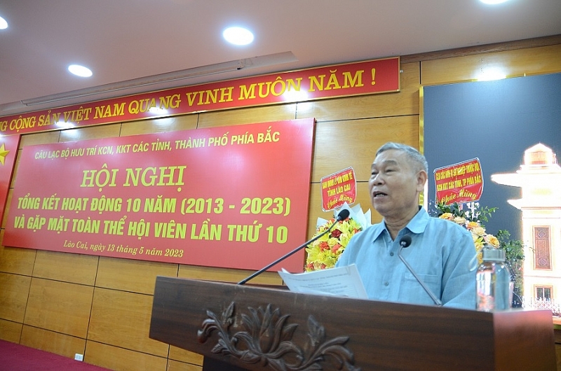 Câu lạc bộ Hưu trí KCN, KKT các tỉnh, thành phố phía Bắc: Kỷ niệm chặng đường 10 năm thành lập, lớn mạnh cùng sự phát triển của các khu công nghiệp, khu kinh tế tế Câu lạc bộ Hưu trí KCN, KKT các tỉnh, thành phố phía Bắc: Kỷ niệm chặng đường 10 năm thành lập, lớn mạnh cùng sự phát triển của các khu công nghiệp, khu kinh tế tế