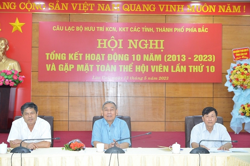 Câu lạc bộ Hưu trí KCN, KKT các tỉnh, thành phố phía Bắc: Kỷ niệm chặng đường 10 năm thành lập, lớn mạnh cùng sự phát triển của các khu công nghiệp, khu kinh tế tế Câu lạc bộ Hưu trí KCN, KKT các tỉnh, thành phố phía Bắc: Kỷ niệm chặng đường 10 năm thành lập, lớn mạnh cùng sự phát triển của các khu công nghiệp, khu kinh tế tế