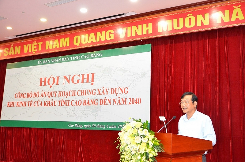 Công bố Quy hoạch chung xây dựng KKT cửa khẩu tỉnh Cao Bằng đến năm 2040 Công bố Quy hoạch chung xây dựng KKT cửa khẩu tỉnh Cao Bằng đến năm 2040