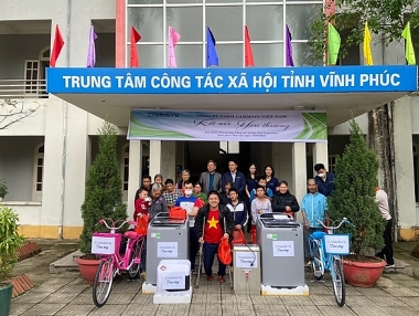 Các doanh nghiệp trong các KCN tỉnh Vĩnh Phúc tổ chức nhiều hoạt động phong trào cho người lao động