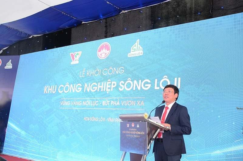 Tỉnh Vĩnh Phúc: Khởi công khu công nghiệp Sông Lô II, cơ hội lớn cho các nhà đầu tư Tỉnh Vĩnh Phúc: Khởi công khu công nghiệp Sông Lô II, cơ hội lớn cho các nhà đầu tư