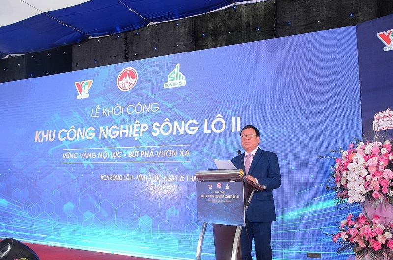 Tỉnh Vĩnh Phúc: Khởi công khu công nghiệp Sông Lô II, cơ hội lớn cho các nhà đầu tư Tỉnh Vĩnh Phúc: Khởi công khu công nghiệp Sông Lô II, cơ hội lớn cho các nhà đầu tư
