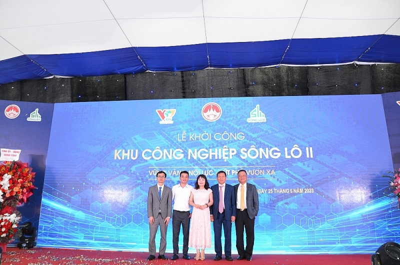 Tỉnh Vĩnh Phúc: Khởi công khu công nghiệp Sông Lô II, cơ hội lớn cho các nhà đầu tư Tỉnh Vĩnh Phúc: Khởi công khu công nghiệp Sông Lô II, cơ hội lớn cho các nhà đầu tư