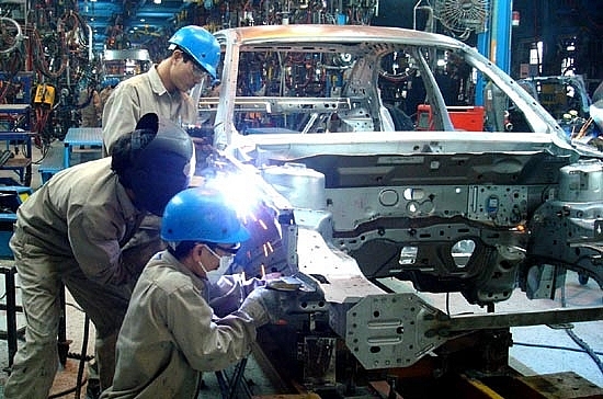 Nha may lăp ráp ô tô tại KCN  Khai Quang tinh Vinh Phuc Nha may lăp ráp ô tô tại KCN  Khai Quang tinh Vinh Phuc