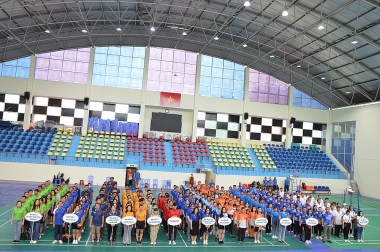 Khí thế khai mạc Hội thao Khối Thi đua ngành KCN, KKT, KCNC các tỉnh Tây Nguyên và Duyên hải Miền Trung