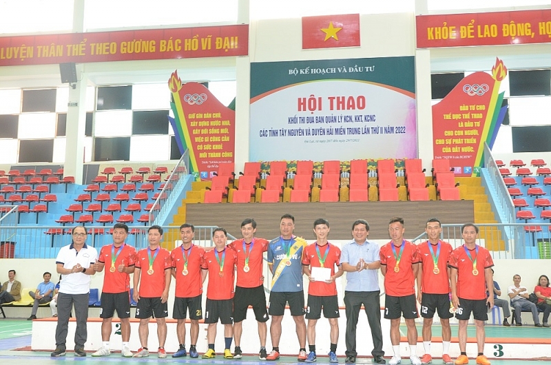 Sức bật của Hội thao Khối Thi đua ngành KCN, KKT, KCNC các tỉnh Tây Nguyên và Duyên hải miền Trung Sức bật của Hội thao Khối Thi đua ngành KCN, KKT, KCNC các tỉnh Tây Nguyên và Duyên hải miền Trung