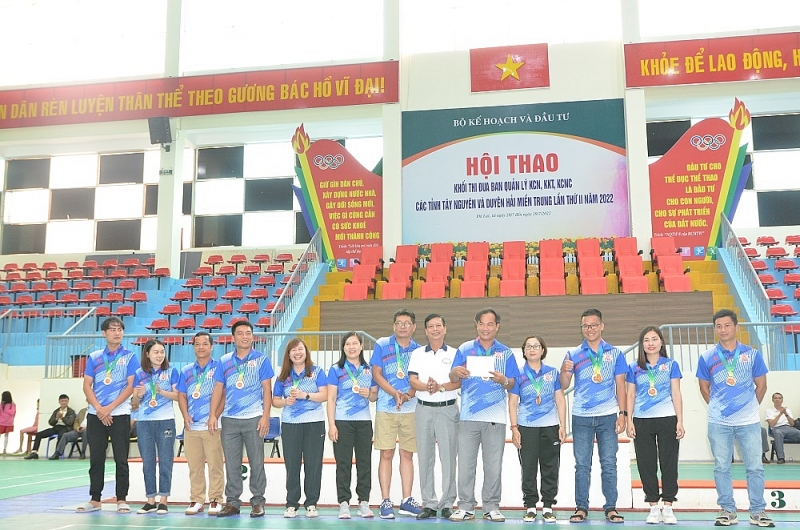 Sức bật của Hội thao Khối Thi đua ngành KCN, KKT, KCNC các tỉnh Tây Nguyên và Duyên hải miền Trung Sức bật của Hội thao Khối Thi đua ngành KCN, KKT, KCNC các tỉnh Tây Nguyên và Duyên hải miền Trung