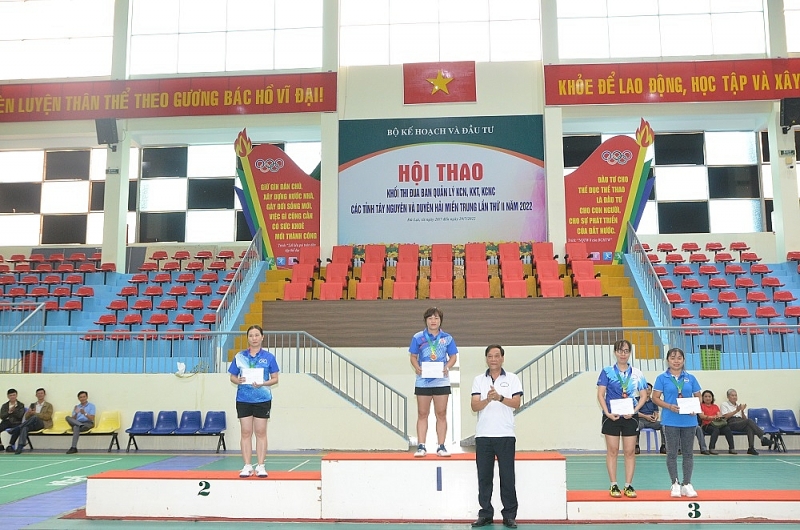 Sức bật của Hội thao Khối Thi đua ngành KCN, KKT, KCNC các tỉnh Tây Nguyên và Duyên hải miền Trung Sức bật của Hội thao Khối Thi đua ngành KCN, KKT, KCNC các tỉnh Tây Nguyên và Duyên hải miền Trung