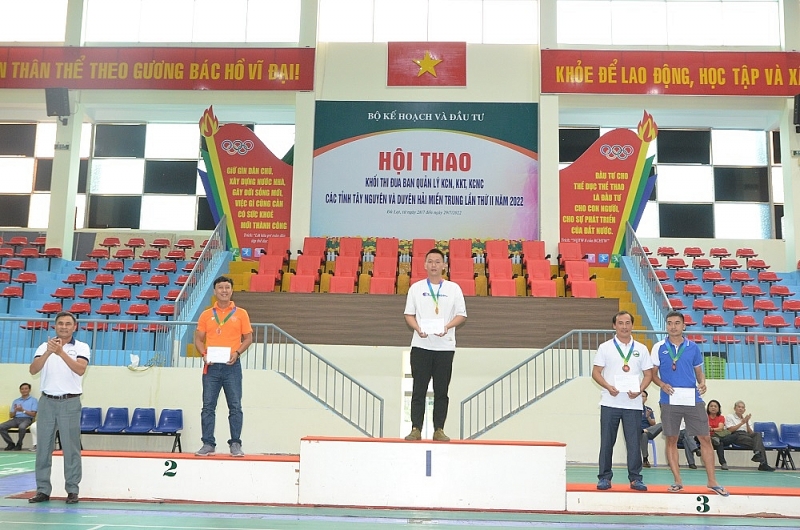 Sức bật của Hội thao Khối Thi đua ngành KCN, KKT, KCNC các tỉnh Tây Nguyên và Duyên hải miền Trung Sức bật của Hội thao Khối Thi đua ngành KCN, KKT, KCNC các tỉnh Tây Nguyên và Duyên hải miền Trung