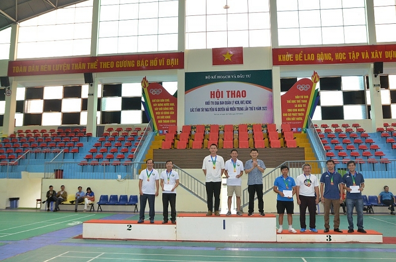 Sức bật của Hội thao Khối Thi đua ngành KCN, KKT, KCNC các tỉnh Tây Nguyên và Duyên hải miền Trung Sức bật của Hội thao Khối Thi đua ngành KCN, KKT, KCNC các tỉnh Tây Nguyên và Duyên hải miền Trung