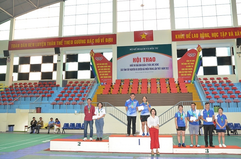 Sức bật của Hội thao Khối Thi đua ngành KCN, KKT, KCNC các tỉnh Tây Nguyên và Duyên hải miền Trung Sức bật của Hội thao Khối Thi đua ngành KCN, KKT, KCNC các tỉnh Tây Nguyên và Duyên hải miền Trung