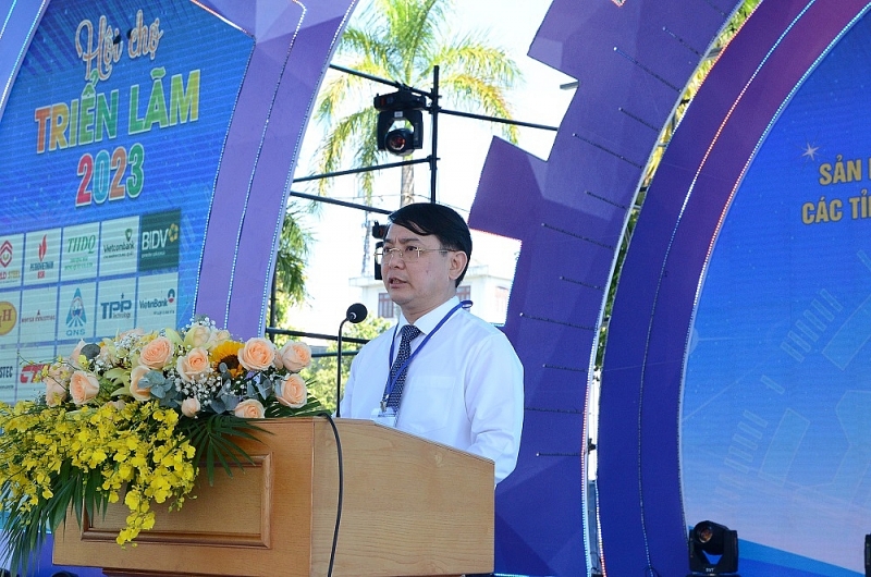Quảng Ngãi: Khai mạc “"Hội chợ triển lãm sản phẩm tiêu biểu của doanh nghiệp trong KCN, KKT, KCNC các tỉnh Tây Nguyên - Duyên hải miền Trung và thành phố Hồ Chí Minh, năm 2023" Quảng Ngãi: Khai mạc “"Hội chợ triển lãm sản phẩm tiêu biểu của doanh nghiệp trong KCN, KKT, KCNC các tỉnh Tây Nguyên - Duyên hải miền Trung và thành phố Hồ Chí Minh, năm 2023"