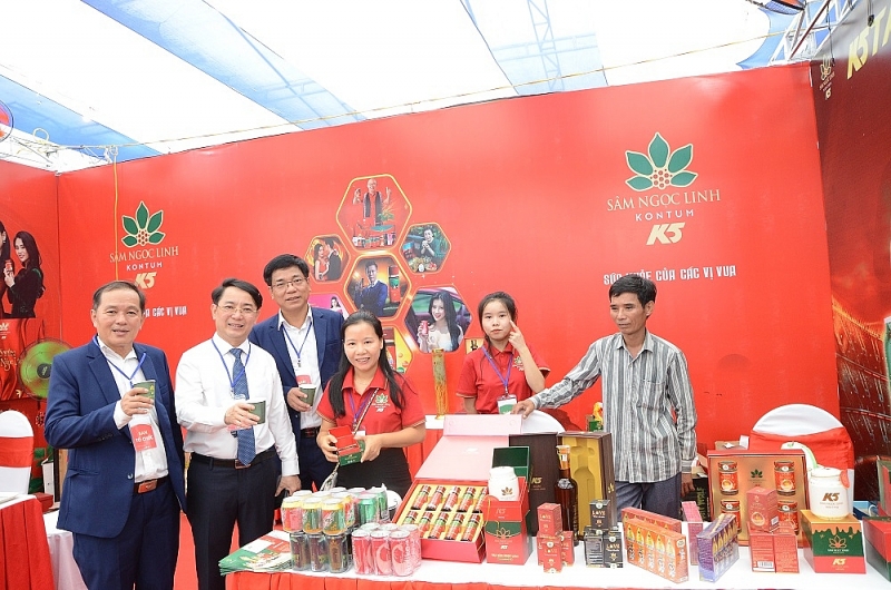 Quảng Ngãi: Khai mạc “"Hội chợ triển lãm sản phẩm tiêu biểu của doanh nghiệp trong KCN, KKT, KCNC các tỉnh Tây Nguyên - Duyên hải miền Trung và thành phố Hồ Chí Minh, năm 2023"