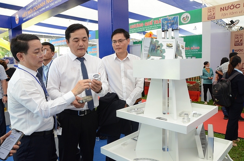 Quảng Ngãi: Khai mạc “"Hội chợ triển lãm sản phẩm tiêu biểu của doanh nghiệp trong KCN, KKT, KCNC các tỉnh Tây Nguyên - Duyên hải miền Trung và thành phố Hồ Chí Minh, năm 2023"