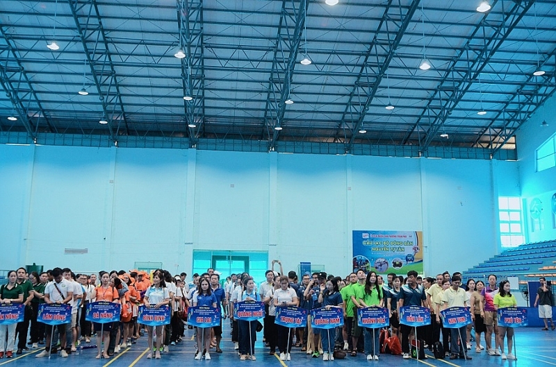 Quảng Ngãi: Khai mạc Hội thao Khối thi đua Ban Quản lý KCN, KKT, KCNC các tỉnh Tây nguyên - Duyên hải miền Trung năm 2023 Quảng Ngãi: Khai mạc Hội thao Khối thi đua Ban Quản lý KCN, KKT, KCNC các tỉnh Tây nguyên - Duyên hải miền Trung năm 2023