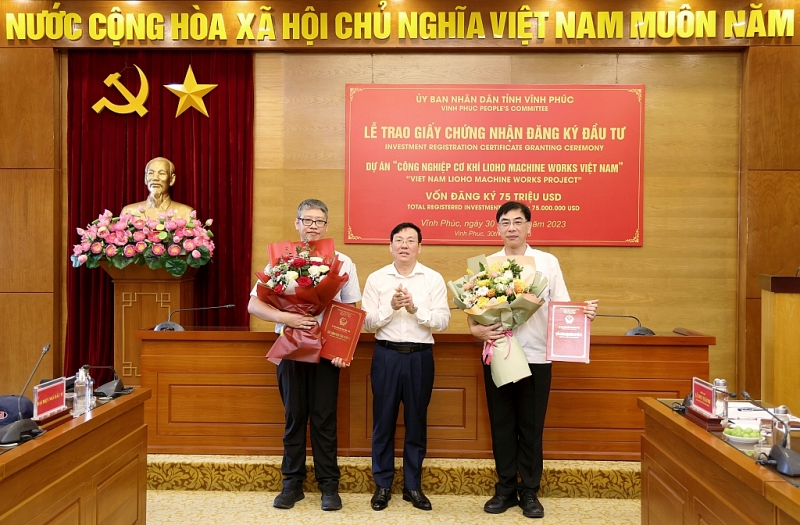 Thu hút đầu tư vào các KCN tỉnh Vĩnh Phúc tăng cao trong 7 tháng đầu năm 2023 Thu hút đầu tư vào các KCN tỉnh Vĩnh Phúc tăng cao trong 7 tháng đầu năm 2023