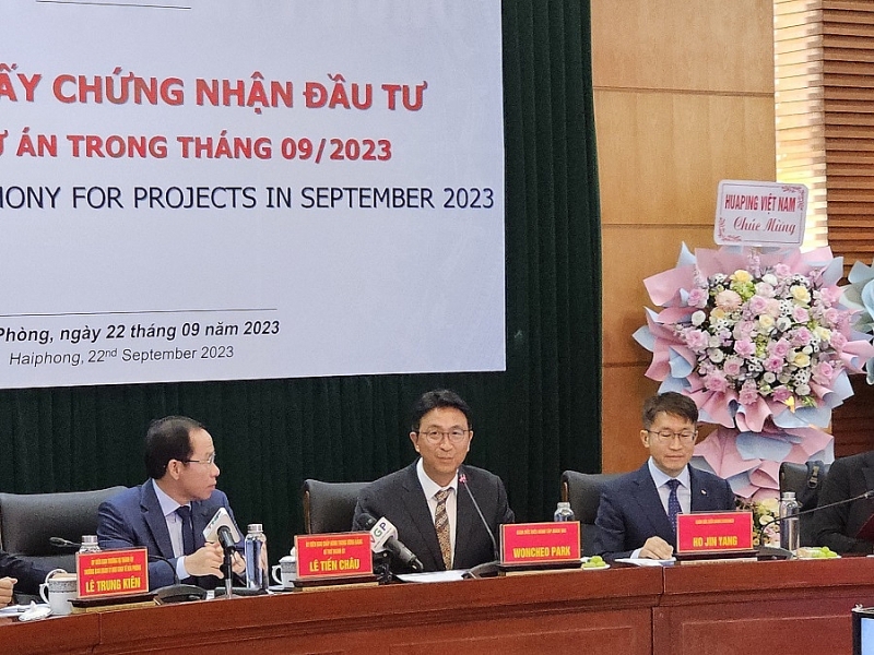 Tháng 9/2023, Hải Phòng thu hút gần 1,4 tỷ USD vào các khu công nghiệp, khu kinh tế