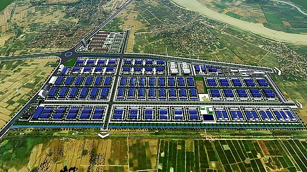 Phối cảnh tổng thể KCN An Phát 1 tại huyện Nam Sách, tỉnh Hải Dương đang trong quá trình hoàn thiện, san lấp mặt bằng Phối cảnh tổng thể KCN An Phát 1 tại huyện Nam Sách, tỉnh Hải Dương đang trong quá trình hoàn thiện, san lấp mặt bằng