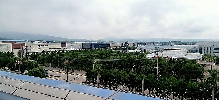 MỘt góc KCN Bá Thiện II, tỉnh Vĩnh Phúc