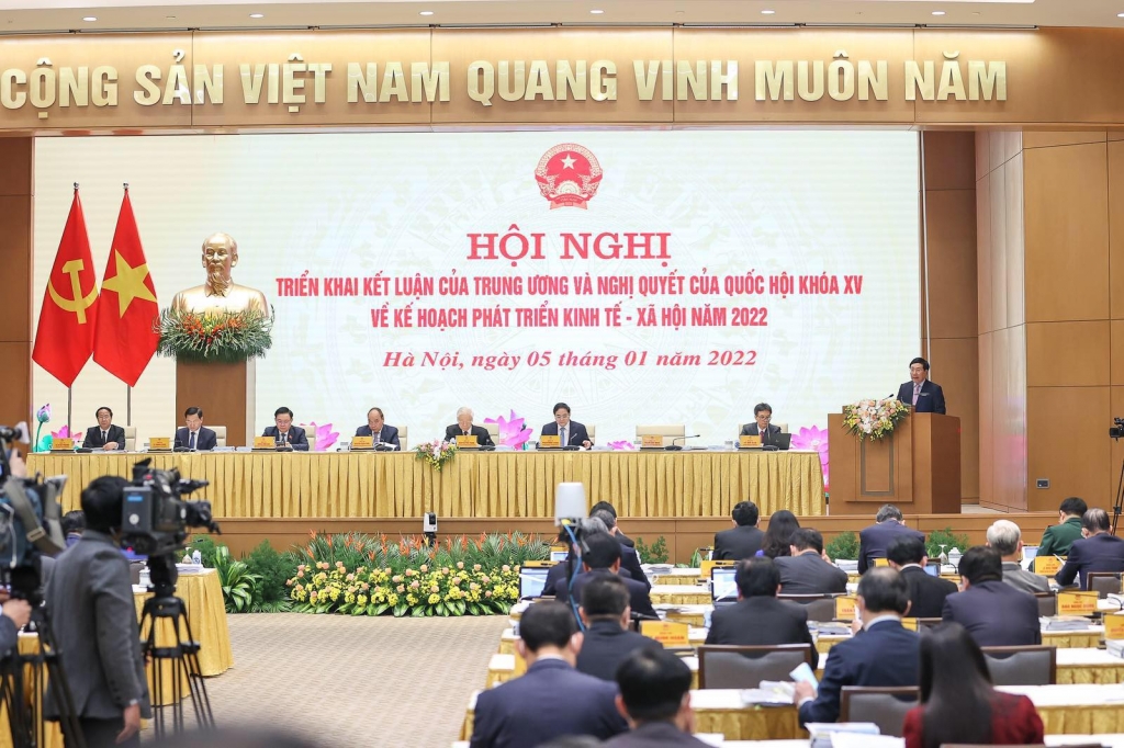 Chính phủ đề ra 12 nhiệm vụ và giải pháp chủ yếu  phát triển KTXH năm 2022 Chính phủ đề ra 12 nhiệm vụ và giải pháp chủ yếu  phát triển KTXH năm 2022