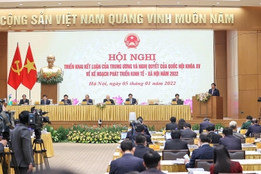 Chính phủ đề ra 12 nhiệm vụ và giải pháp chủ yếu phát triển KTXH năm 2022