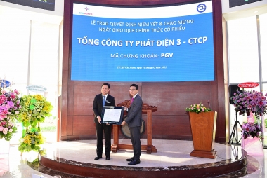 Niêm yết và giao dịch cổ phiếu PGV trên sàn HOSE