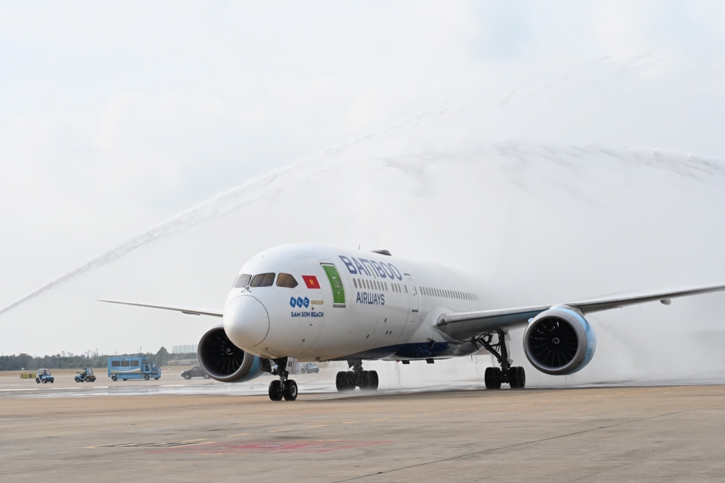 Bamboo Airways đón các chuyến bay thẳng Việt – Úc đầu tiên Bamboo Airways đón các chuyến bay thẳng Việt – Úc đầu tiên