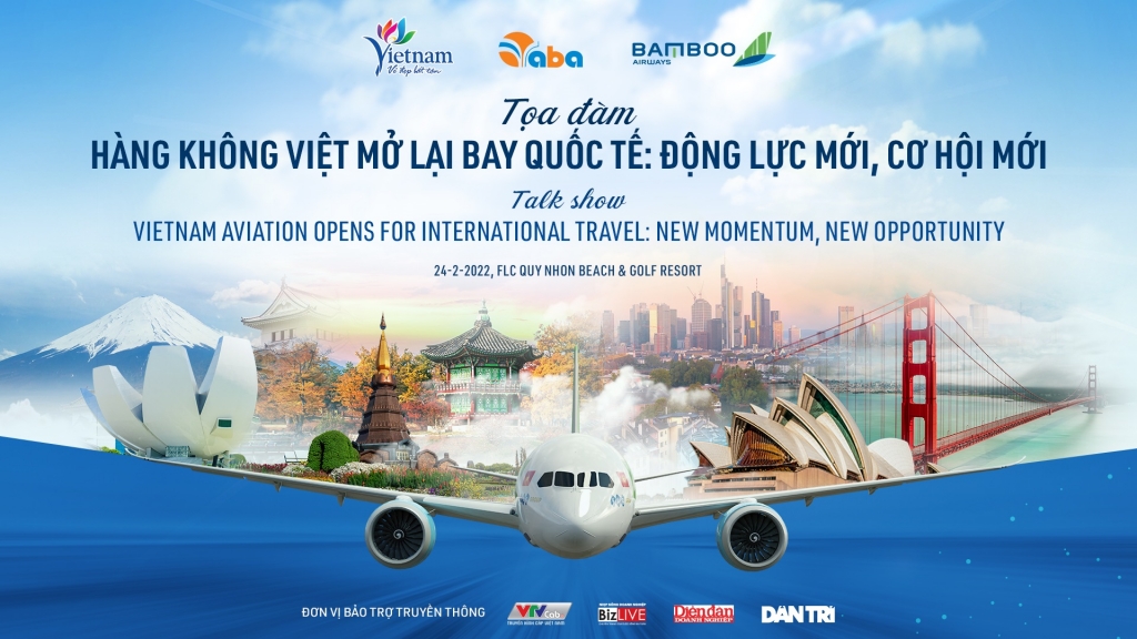 Sắp diễn ra toạ đàm “Hàng không Việt mở lại bay quốc tế: Động lực mới, cơ hội mới” Sắp diễn ra toạ đàm “Hàng không Việt mở lại bay quốc tế: Động lực mới, cơ hội mới”