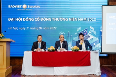 BVSC trả cổ tức tiền mặt 8%, chốt kế hoạch lợi nhuận năm 2022 cao hơn 2021