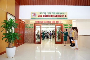 Khảo sát mức độ hài lòng của bệnh nhân điều trị nội trú tại Bệnh viện Trung ương Quân đội 108