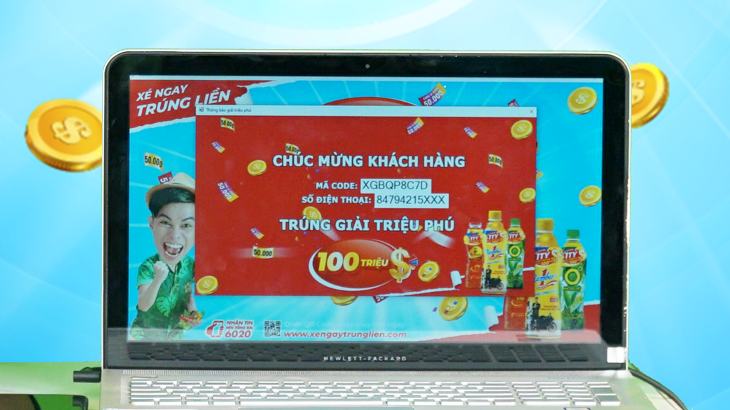 Em T.Q.Đ, một nam sinh lớp 12 tại huyện Vũng Liêm (Vĩnh Long) là người tiếp theo trúng 100 triệu đồng sau khi giải khát với sản phẩm của Number 1 trong chương trình “Xé ngay trúng liền” để tiếp tục nuôi ước mơ vào giảng đường đại học.át với Number 1  là m Em T.Q.Đ, một nam sinh lớp 12 tại huyện Vũng Liêm (Vĩnh Long) là người tiếp theo trúng 100 triệu đồng sau khi giải khát với sản phẩm của Number 1 trong chương trình “Xé ngay trúng liền” để tiếp tục nuôi ước mơ vào giảng đường đại học.át với Number 1  là m