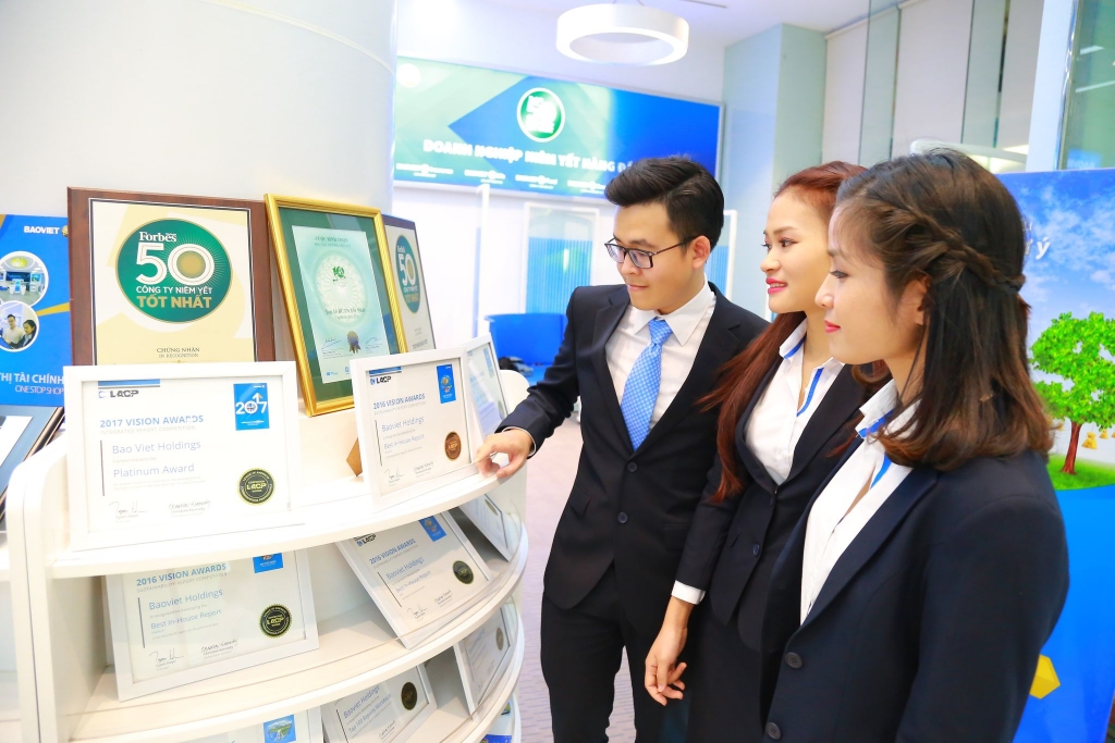 Bảo Việt lần thứ 10 vào TOP 50 công ty niêm yết tốt nhất do Forbes công bố
