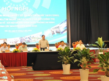 Tìm giải pháp cho Tây Nguyên giàu về kinh tế, vững về chính trị, phát triển nhanh về văn hóa - xã hội…