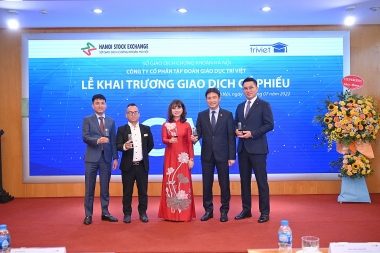CTCP Tập đoàn Giáo dục Trí Việt chính thức đưa cổ phiếu CAR lên sàn HNX