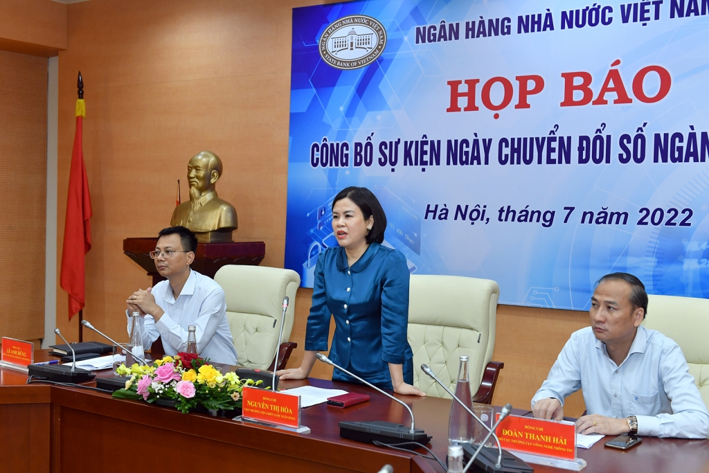 Công bố sự kiện “Ngày chuyển đổi số” ngành Ngân hàng Công bố sự kiện “Ngày chuyển đổi số” ngành Ngân hàng