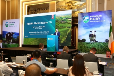 Ireland mở Chiến dịch sữa châu Âu mới tại Việt Nam