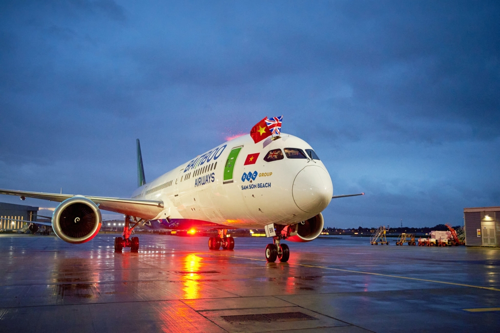Bamboo Airways công bố đường bay thẳng Việt Nam - Vương quốc Anh Bamboo Airways công bố đường bay thẳng Việt Nam - Vương quốc Anh