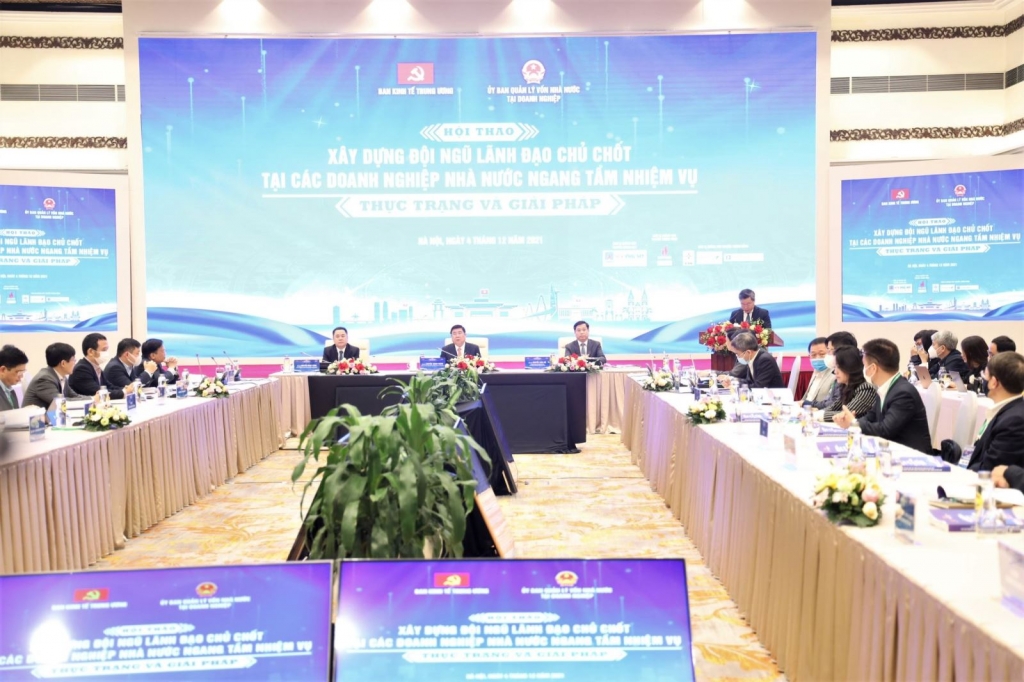 Hội thảo “Xây dựng đội ngũ lãnh đạo chủ chốt tại các doanh nghiệp nhà nước ngang tầm nhiệm vụ: thực trạng và giải pháp”