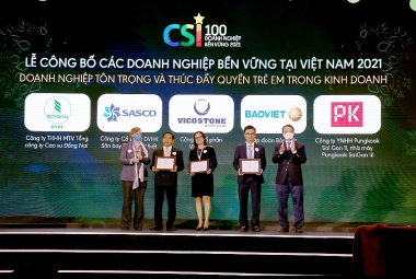 Bảo Việt đứng đầu TOP 10  Doanh nghiệp bền vững Việt Nam 6 năm liên tiếp